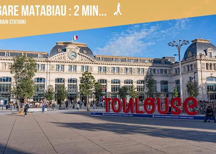 Appartement Moderne - Centre - Gare Matabiau